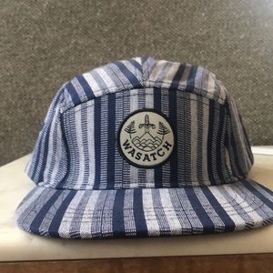 Discrete "Wasatch" adjustable ball cap.